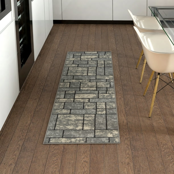 Red 20 X 59 Ottomanson Collection Laundry Classic Rug Red 20 X 59 Ottomanson Collection Laundry Classic Rug